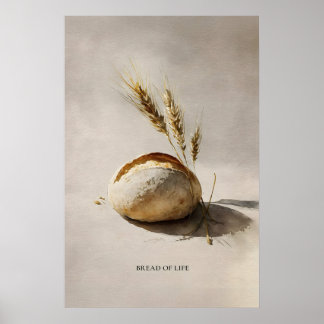 Bread Of Life Christian Printable Wall Art