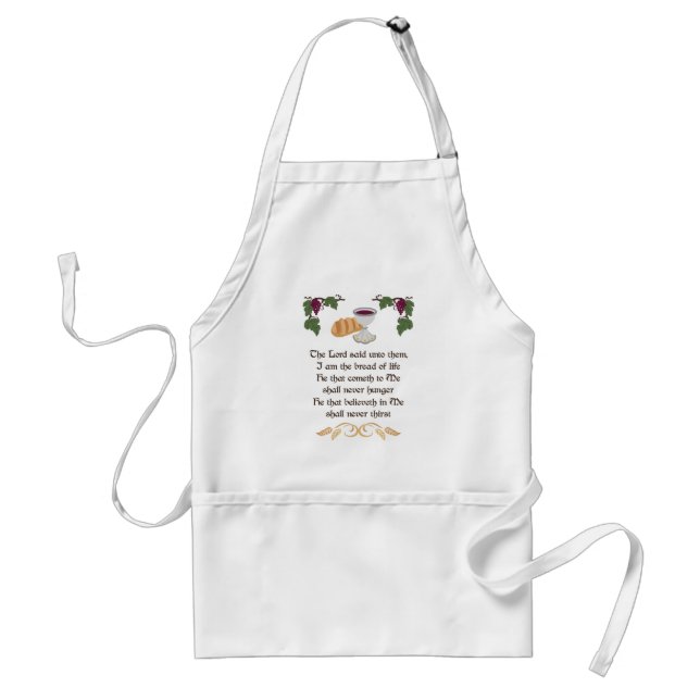 Bread of Life Standard Apron (Front)
