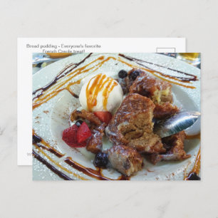 Bread Pudding Postcard