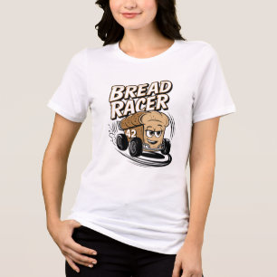 Bread Racer: Toasting the Competition! Tri-Blend Shirt