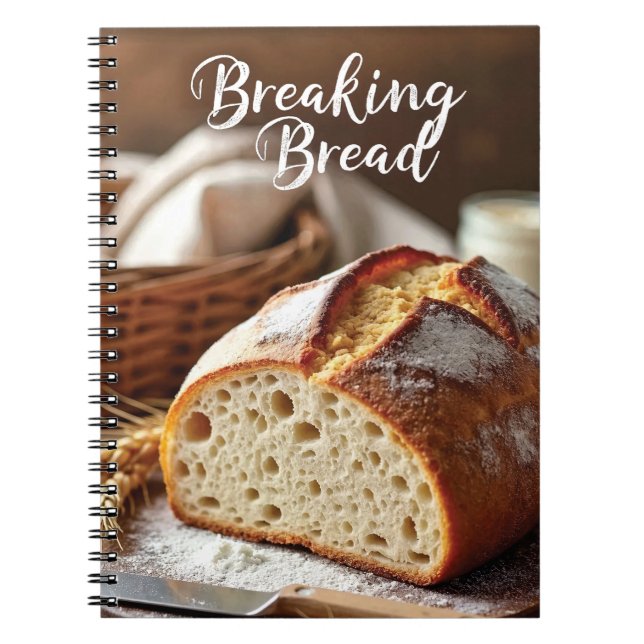 Bread Recipes Notebook (Front)