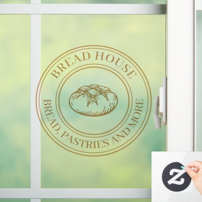Bread Shop Window Cling (Home)