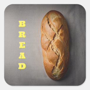 Bread Square Sticker
