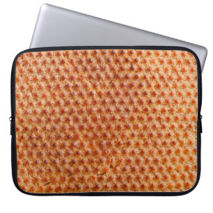 Bread texture with a lot of dots (after cooking on laptop sleeve
