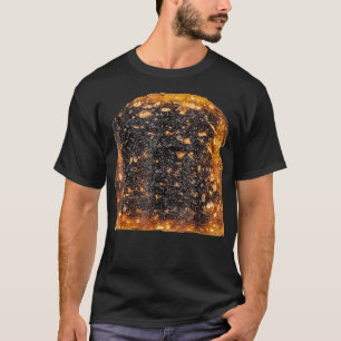 Bread Toast Burnt Matching Halloween Costume T-Shirt