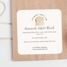 Bread Watercolor Bakery Ingredients Product