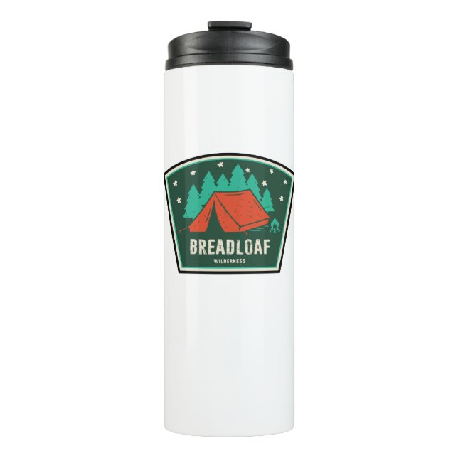Breadloaf Wilderness Vermont Camping Thermal Tumbler (Front)