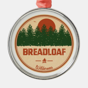 Breadloaf Wilderness Vermont Metal Ornament