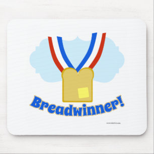 Breadwinner Medal Mouse Pad