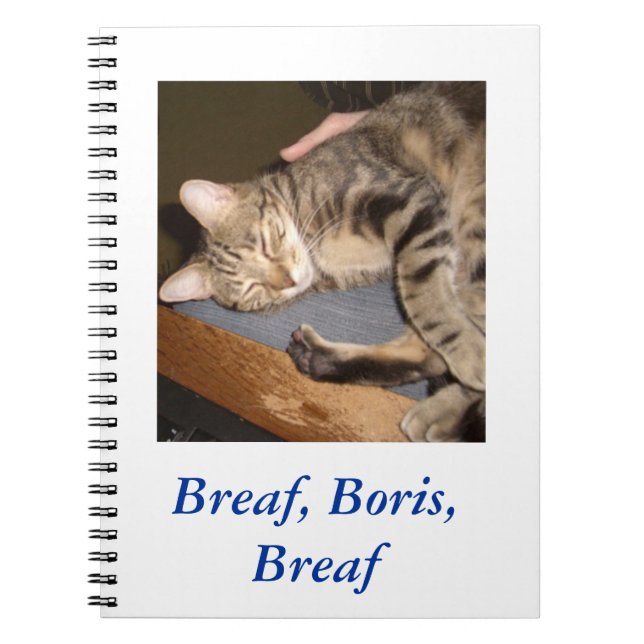 Breaf, Boris, Breaf notebook (Front)