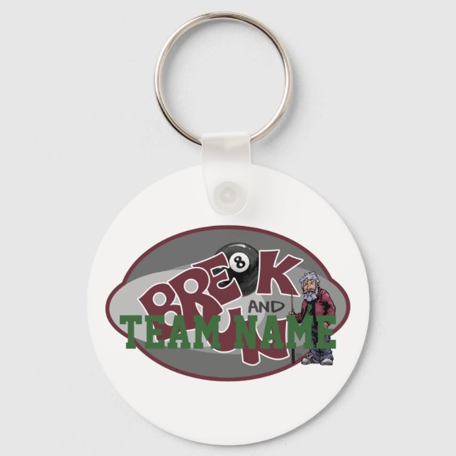 Break and Run Key Ring (Front)