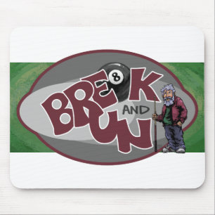 Break and Run Mouse Pad