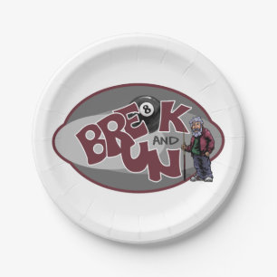 Break and Run Paper Plate