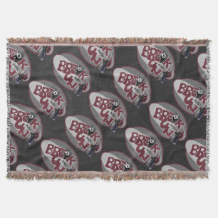 Break and Run Throw Blanket