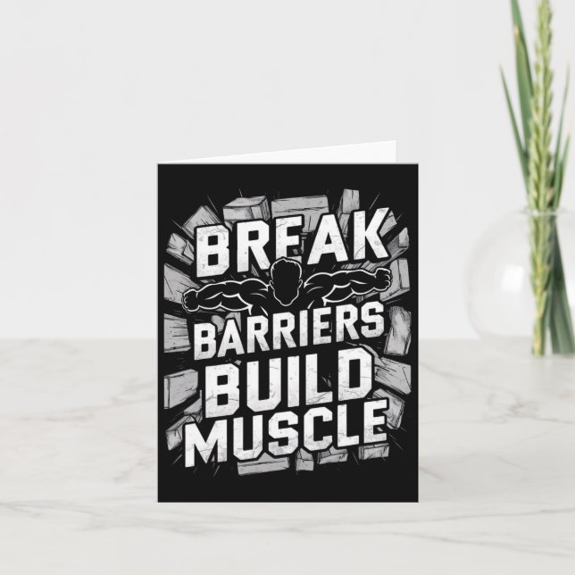 Break Barriers1  Card (Front)