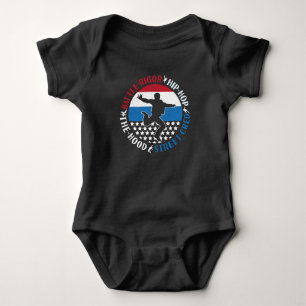 Break Dance Breakdancing Hip-Hop Boy Baby Bodysuit