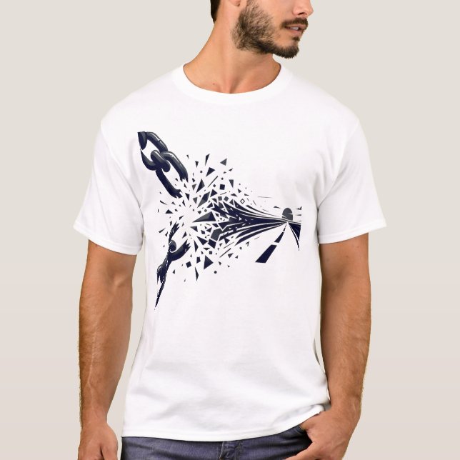 Break Free From Chains Open Road T-Shirt (Front)