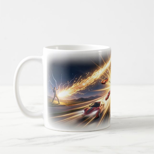 Break Free Into Infinite Light Mug (Left)