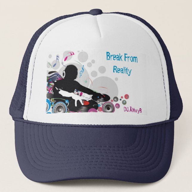 Break From Reality Trucker Hat (Front)
