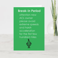 Break-In Period A Funny ACL Reconstruction Poem