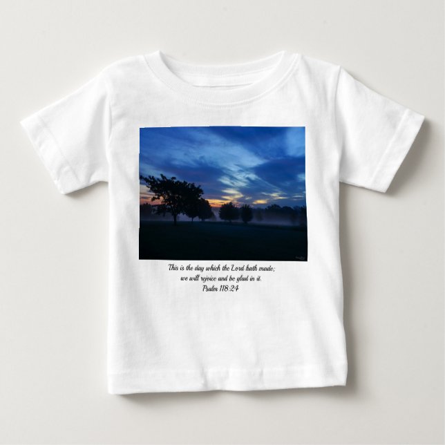 Break Of Dawn And Fog Baby T-Shirt (Front)