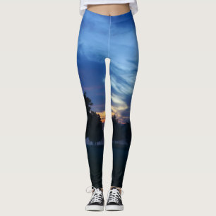 Break Of Dawn And Fog Leggings