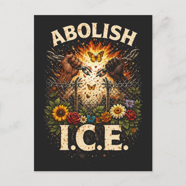 Break the Chains Postcard (Front)