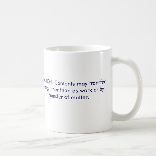 Break the laws of physics! coffee mug (Right)