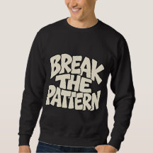 Break The Pattern — Disruptive Innovation Typograp