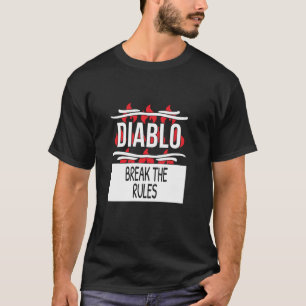 Break The Rules Diablo Hot Sauce Group Costume T-Shirt