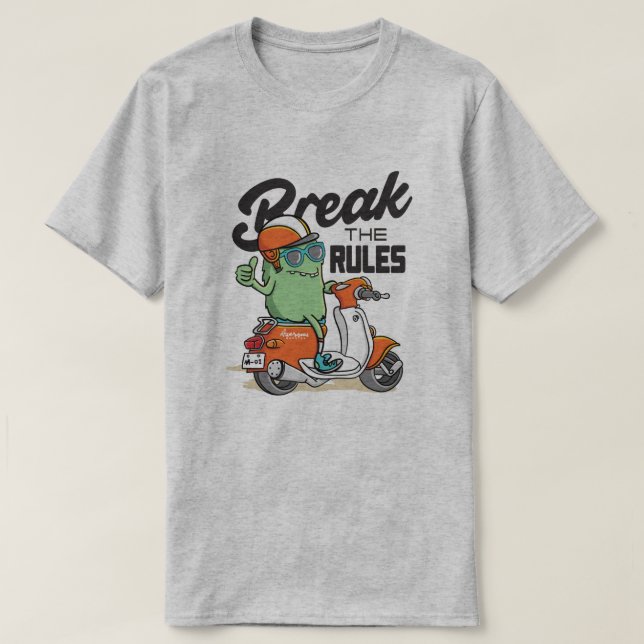 Break The Rules T-Shirt (Design Front)