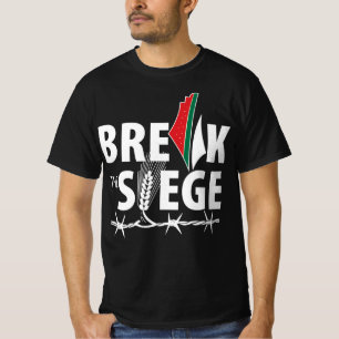 Break the Siege Palestine Support Human Rights T-Shirt