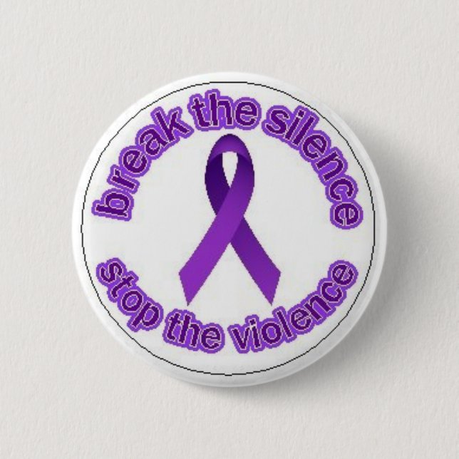 Break the Silence Button Pin (Front)