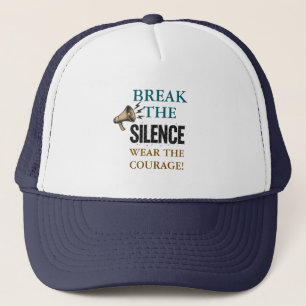 Break the Silence Courage Trucker Hat