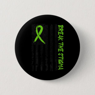 Break The Stigma Mental Health Awareness 6 Cm Round Badge