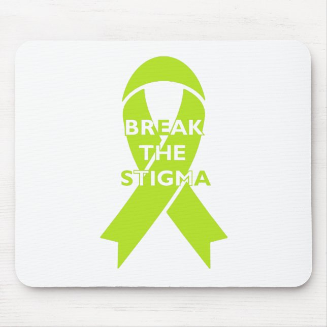 Break the Stigma Mouse Pad (Front)