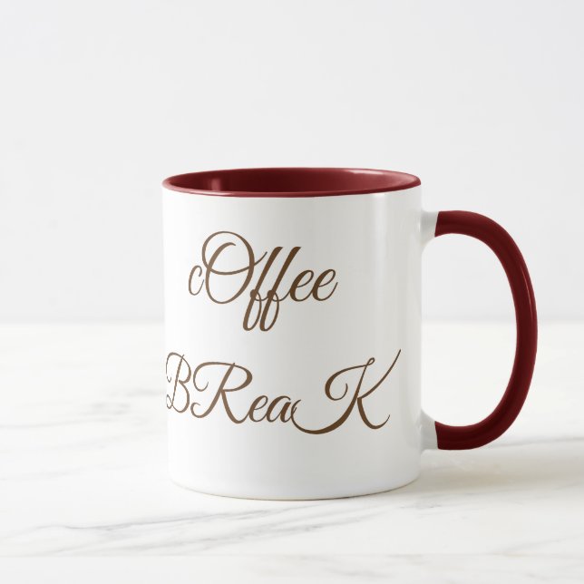 Break Time Mug (Right)
