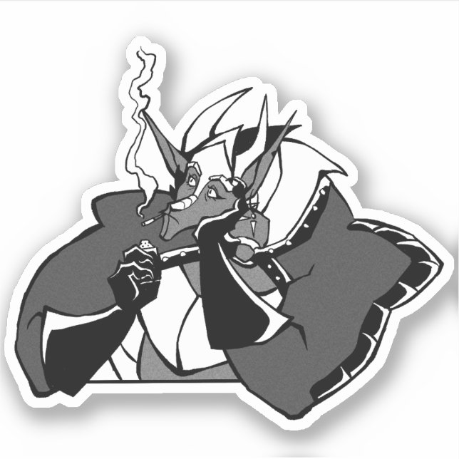 Break Time - Second Contact Vinyl Sticker (Front)