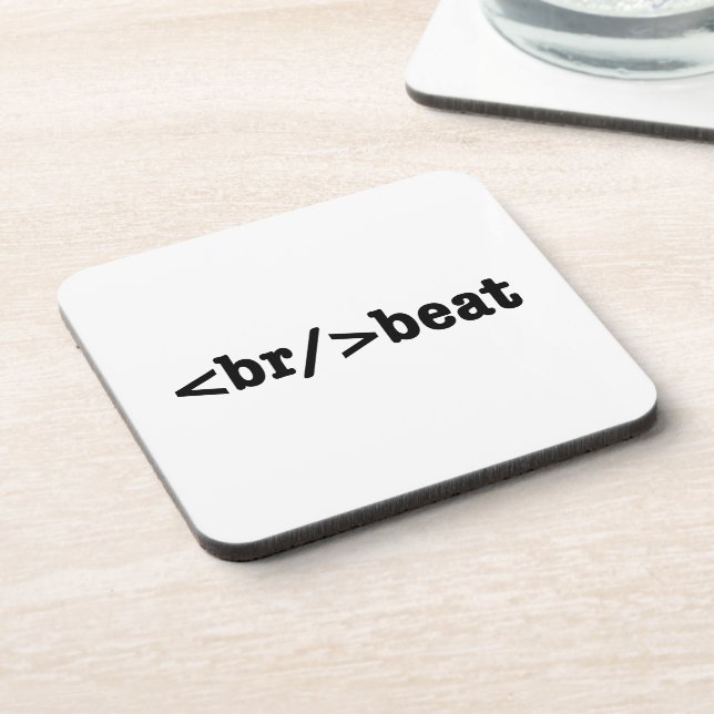 breakbeat HTML Coaster (Left Side)