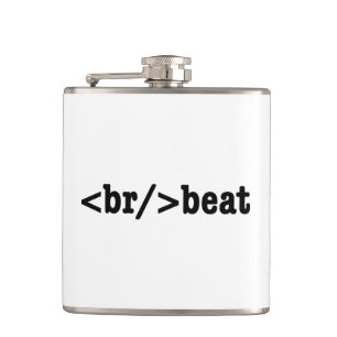 breakbeat HTML Code Hip Flask