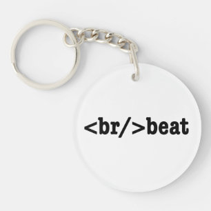 breakbeat HTML Code Key Ring