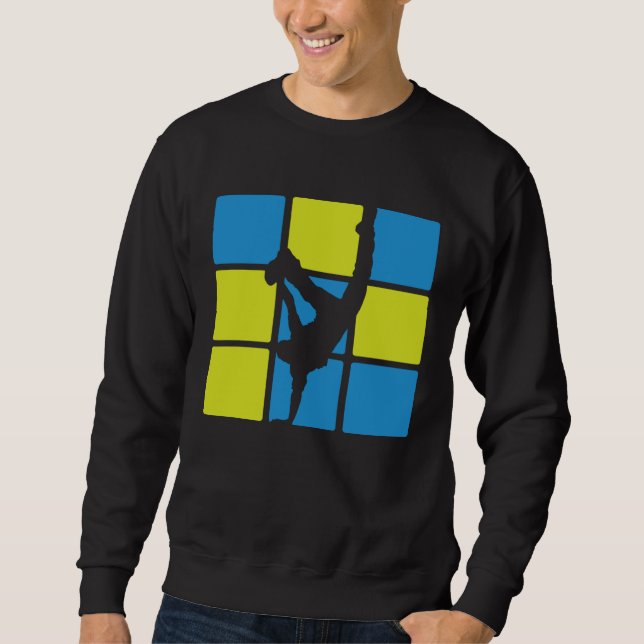 Breakdance Breakdancer Break Dancing B Boy Dance D Sweatshirt (Front)