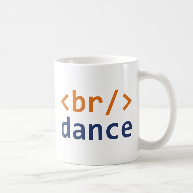 Breakdance Code Coffee Mug (Right)