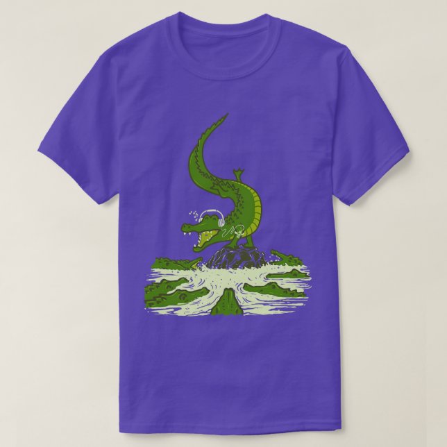 Breakdance crocodile T-Shirt (Design Front)
