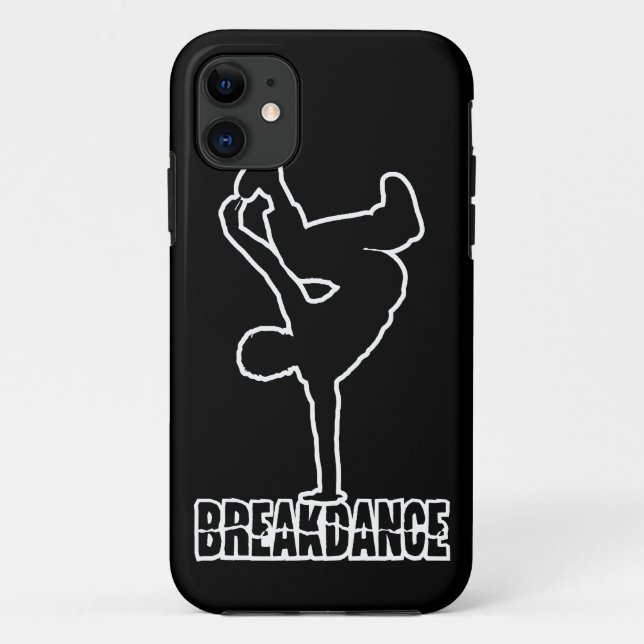 Breakdance custom colour iPhone case (Back)