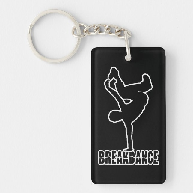 Breakdance custom colour key chain (Front)