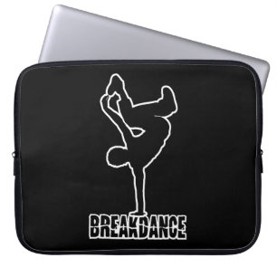 Breakdance custom colour laptop sleeve