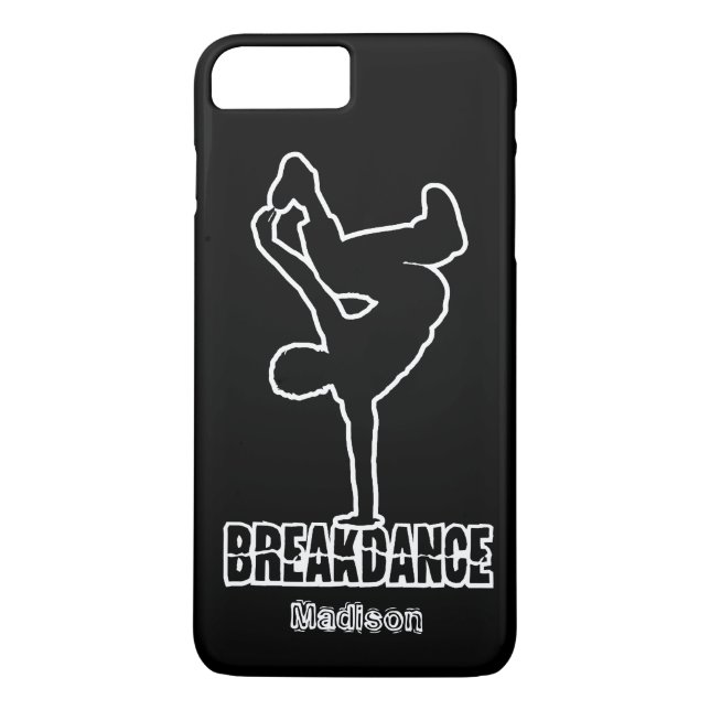 Breakdance custom name & colour phone cases (Back)