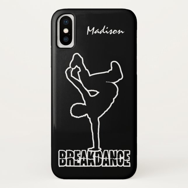 Breakdance custom name phone cases (Back)