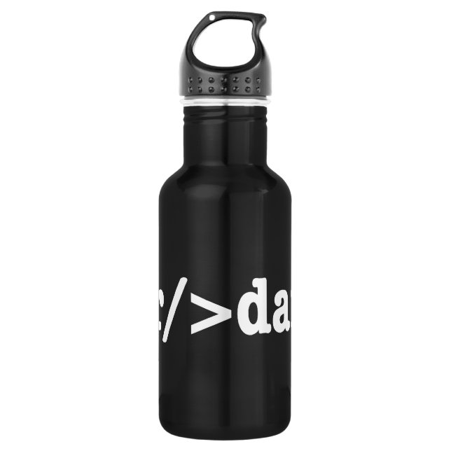breakdance HTML Code 532 Ml Water Bottle (Front)